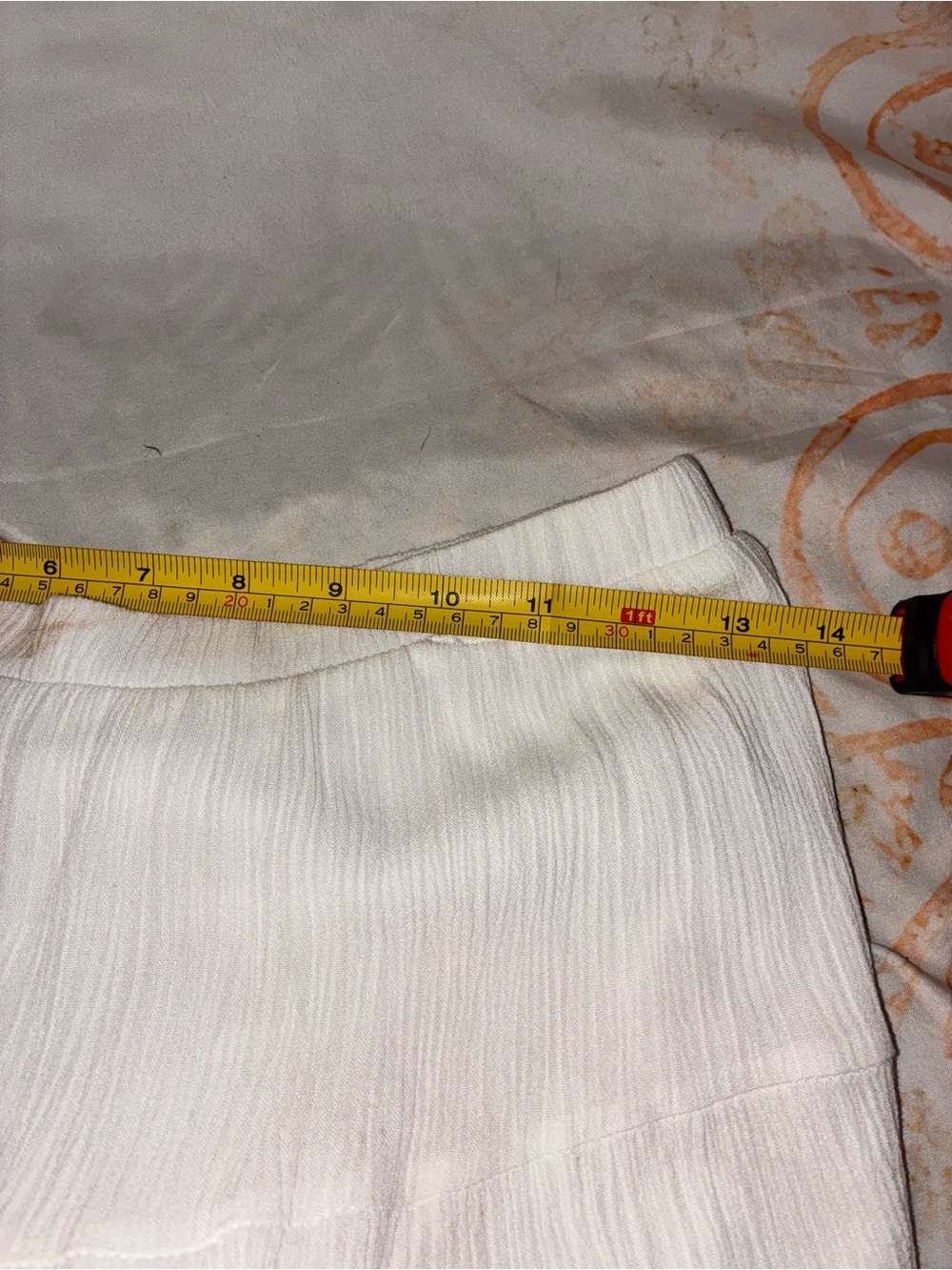 Blashe Classic White Tiered Midi w/ Slit Skirt - Picture 6 of 7